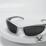 Fashionable Y2K Colorful Hollow UV-Proof PC Sunglasses