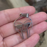 Silver Color MF DOOM Mask Stainless Steel Pendant