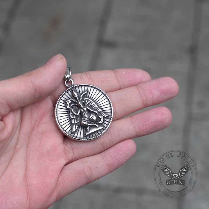 Baphomet Goat Stainless Steel Satanic Pendant