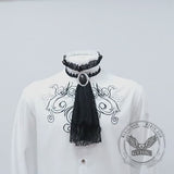 Gothic Victorian Lace Embroidered Men's Shirt