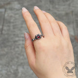 Gothic Branch Stainless Steel Engagement Ring