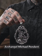 Archangel Michael Sacred Stainless Steel Pendant