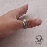 Vintage Viking Rune Stainless Steel Nordic Ring