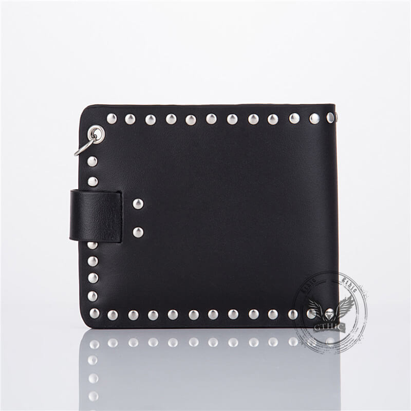 Punk Black Crossbone Skull Wallet | Gthic.com