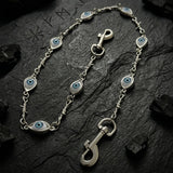 Punk Blue-Eyed Thorn-Spliced Alloy Pant Chain | Gthic.com