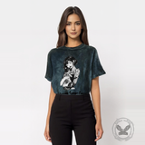 Punk Cat Girl Short Sleeve T-shirt