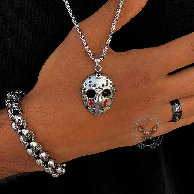 Punk Chain Stainless Steel Skull Bracelet