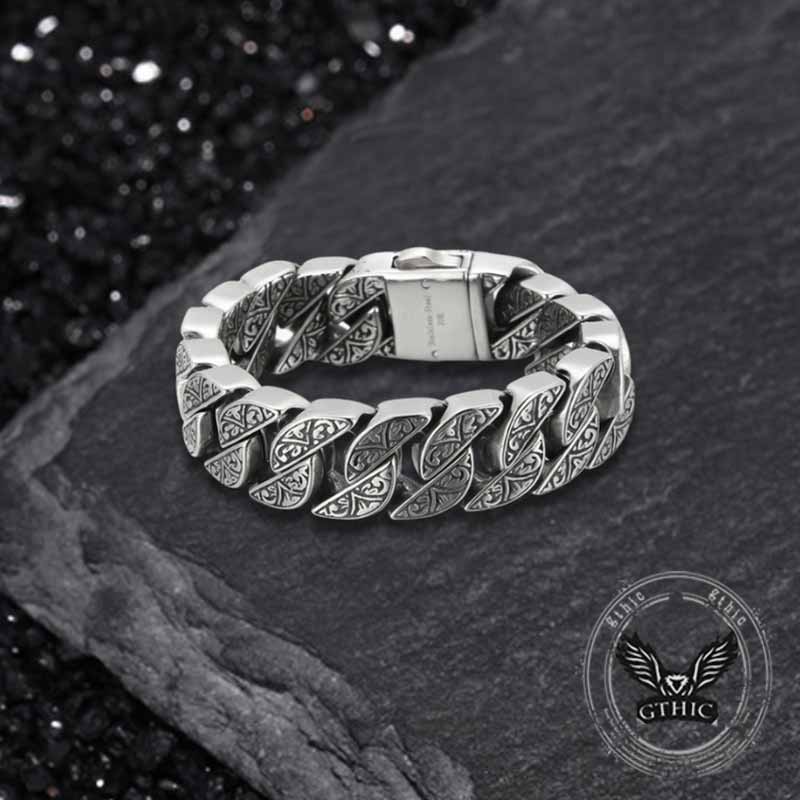 Punk Creative Pattern Stainless Steel Bracelet