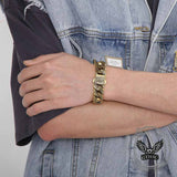 Punk Creative Pattern Stainless Steel Bracelet | Gthic.com