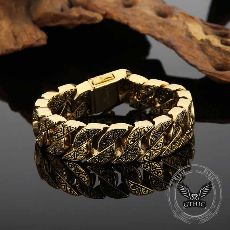 Punk Creative Pattern Stainless Steel Bracelet