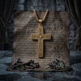 Punk Cross Stainless Steel Gothic Pendant