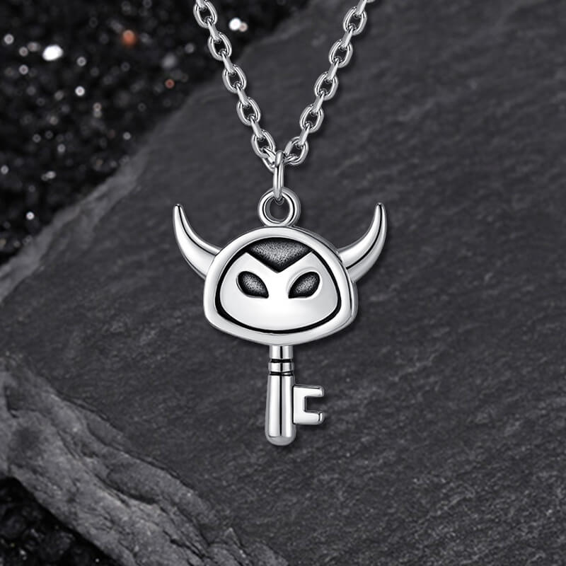 Punk Devil Key Stainless Steel Pendant | Gthic.com