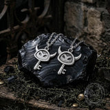 Punk Devil Key Stainless Steel Pendant | Gthic.com