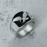 Punk Domineering Eagle Stainless Steel Ring