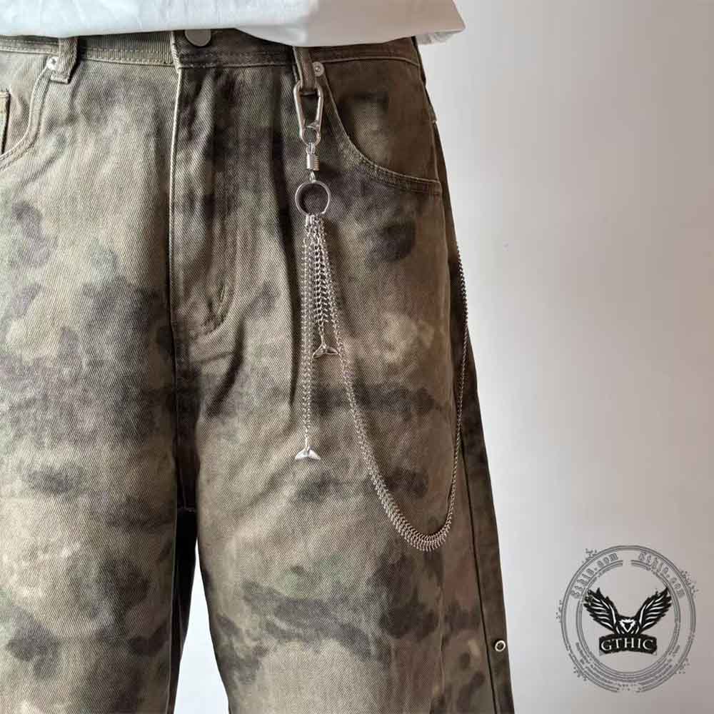 Punk Fishbone Link Alloy Pants Chain | Gthic.com
