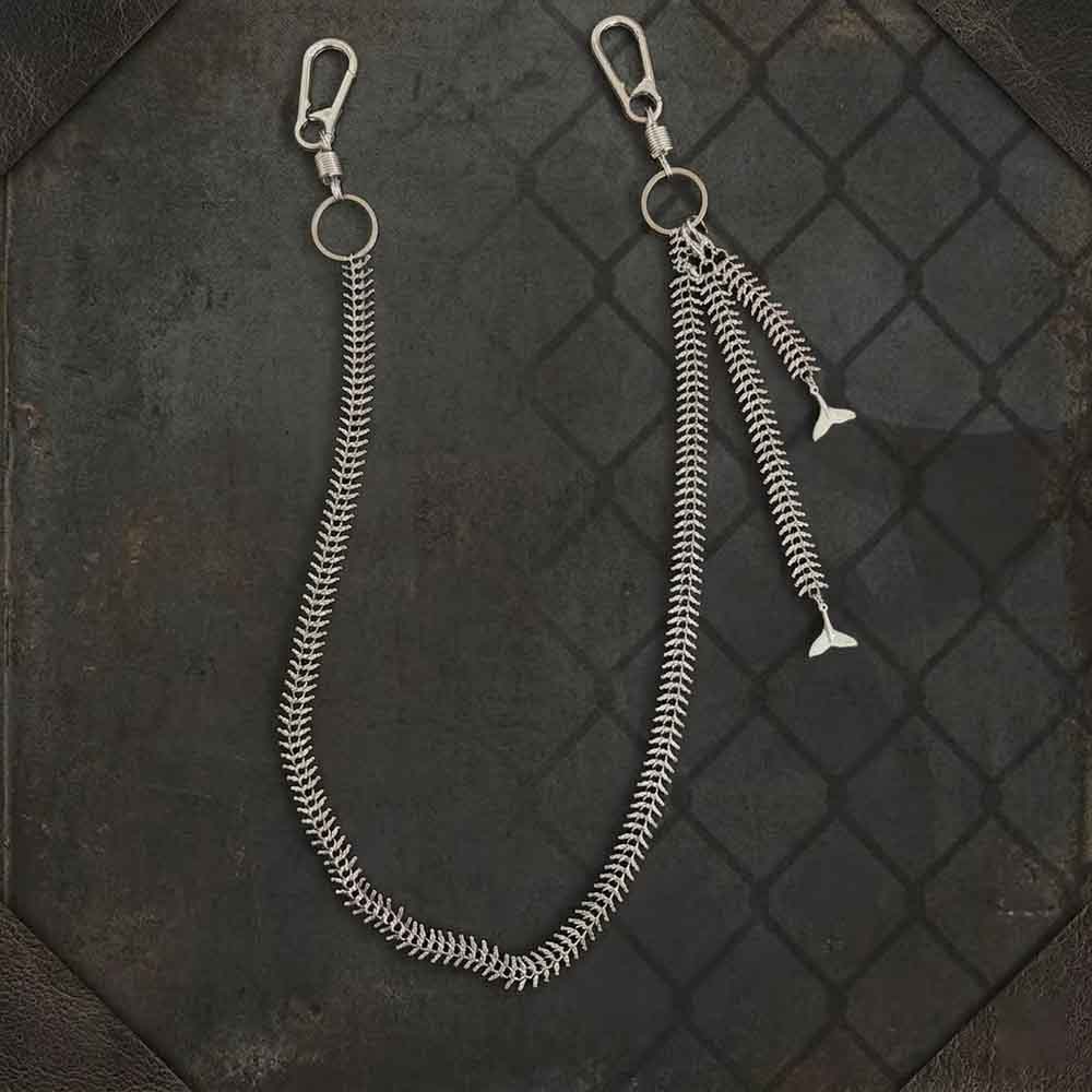 Punk Fishbone Link Alloy Pants Chain | Gthic.com