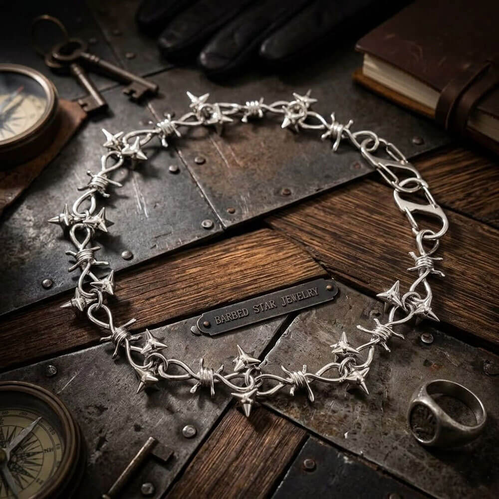 Punk Gothic Meteor Hammer Thorn Alloy Pants Chain | Gthic.com