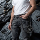 Punk Heavy Duty Hex Nut Alloy Pants Chain | Gthic.com