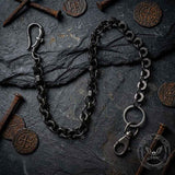 Punk Heavy Duty Hex Nut Alloy Pants Chain