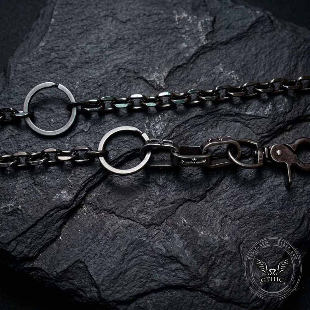 Punk Hip Hop Gun Color Alloy Pants Chain