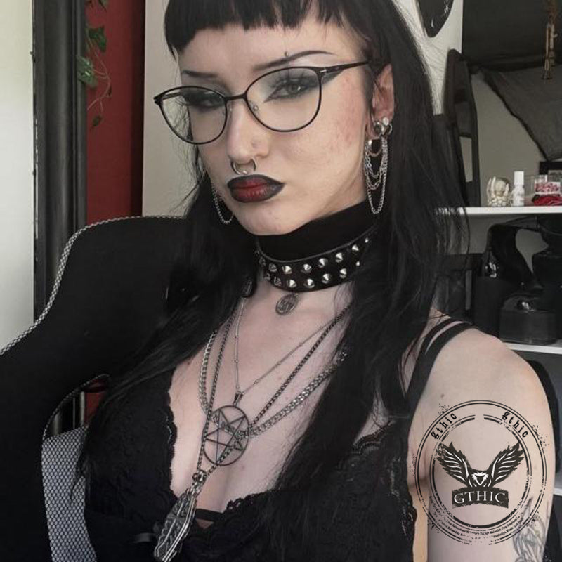 Punk Long Tassel Chain Stainless Steel Earrings