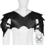 Punk Medieval Knight Leather Shoulder Armor Top | Gthic.com