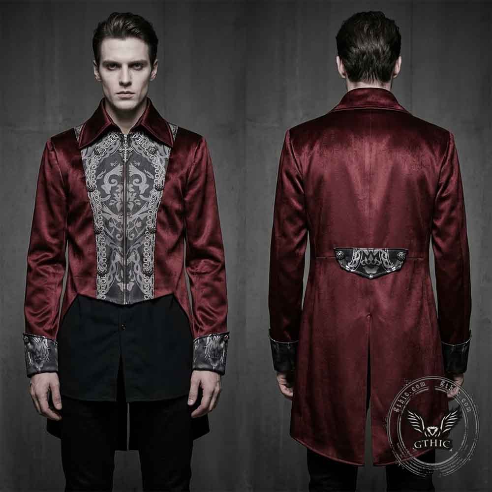 Punk Medieval Lapel Tailcoat Halloween Costume | Gthic.com