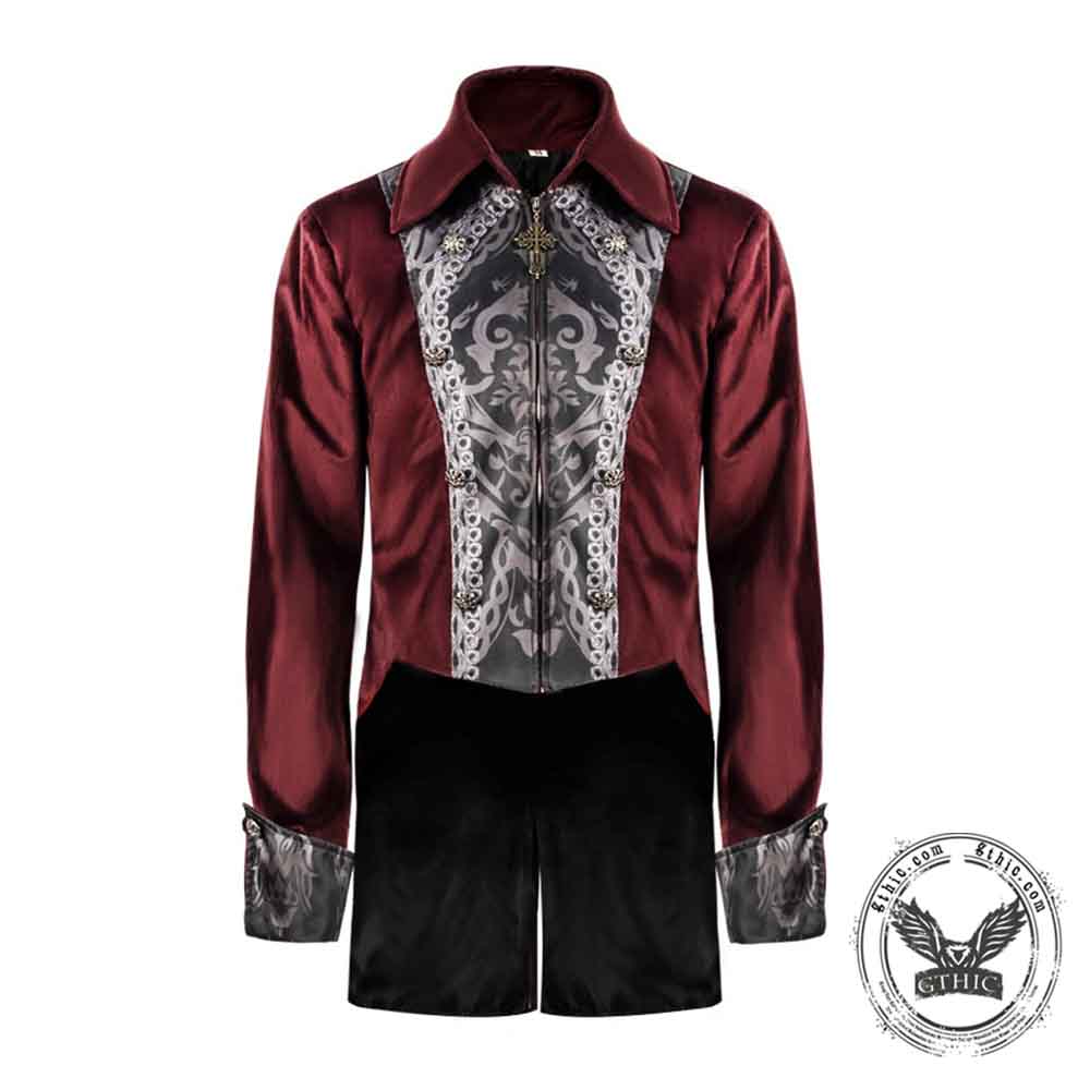 Punk Medieval Lapel Tailcoat Halloween Costume | Gthic.com