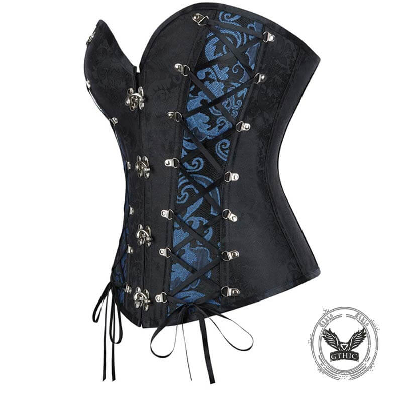 Punk Retro Lace-Up Court Corset