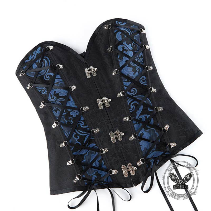 Punk Retro Lace-Up Court Corset