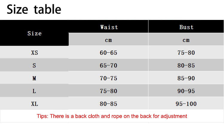 Punk Retro Lace-Up Court Corset