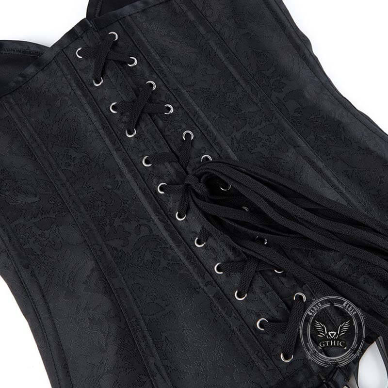 Punk Retro Lace-Up Court Corset