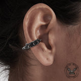 Punk Rivets Stainless Steel Skull Ear Cuffs | Gthic.com