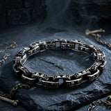 Punk Skull Stainless Steel Bracelet | Gthic.com