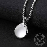 Punk Snake Wrap Devil Eye Stainless Steel Pendant