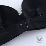 Punk Street Studded Metallic Spike Bra Underwear