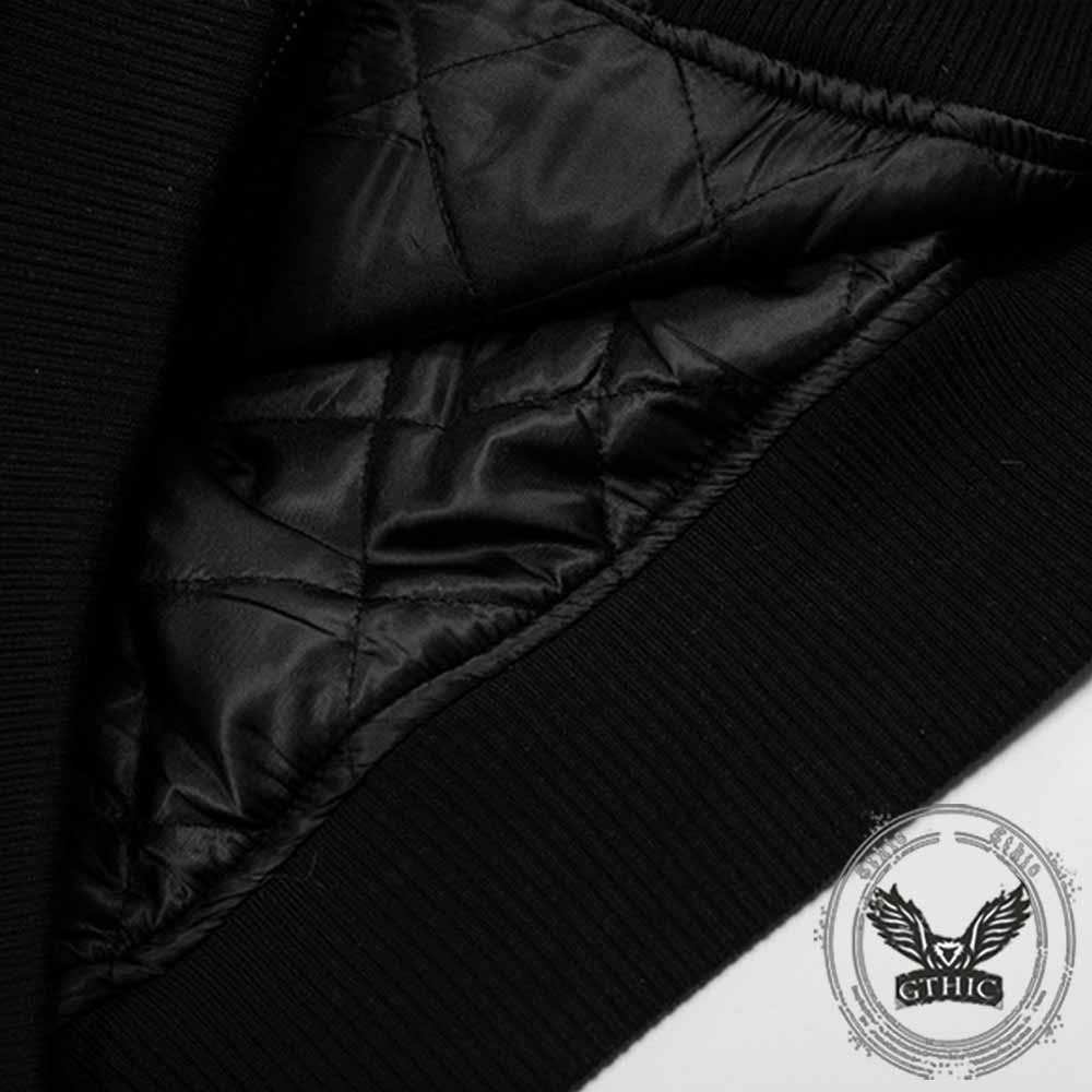 Punk Style Stand-Collar PU Leather Motorcycle Jacket