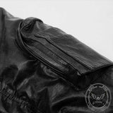 Punk Style Stand-Collar PU Leather Motorcycle Jacket