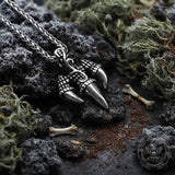 Punk Trident Eagle Claw Stainless Steel Pendant | Gthic.com