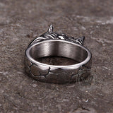 Punk Wild Rhino Stainless Steel Ring