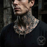 Punk Y2K Multi-Spike Stainless Steel Clavicle Necklace | Gthic.com