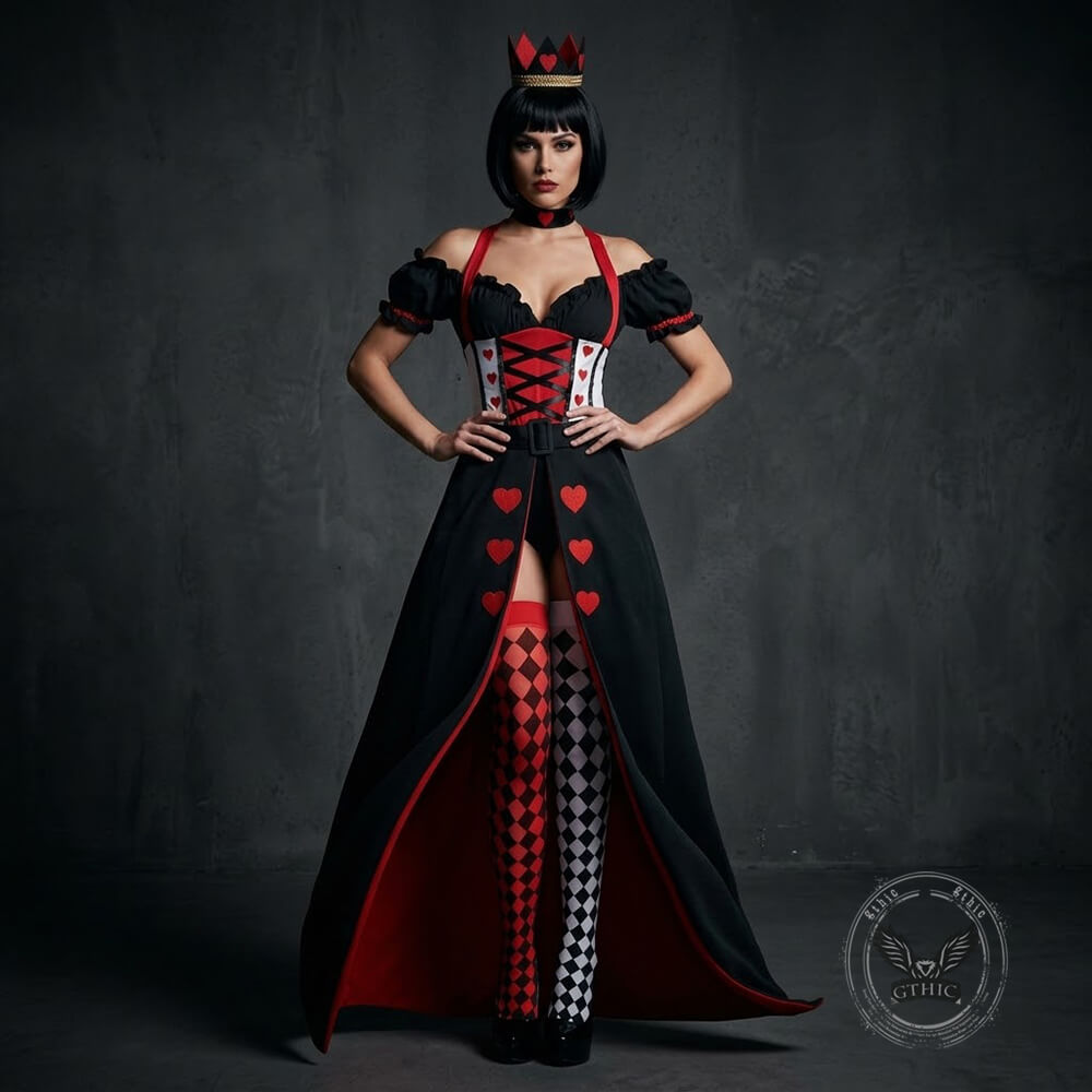 Queen of Hearts Halloween Cosplay Costume | Gthic.com