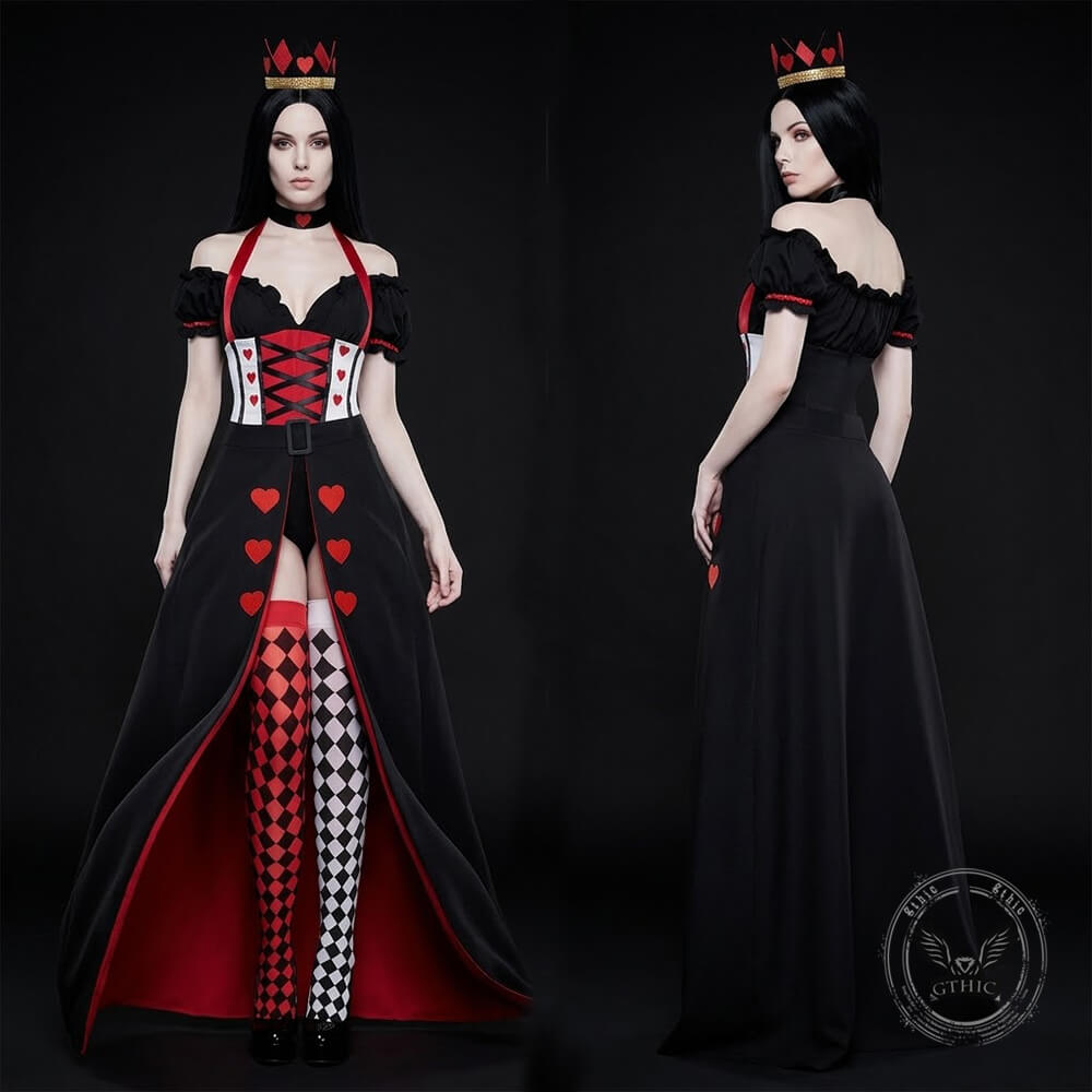 Queen of Hearts Halloween Cosplay Costume | Gthic.com