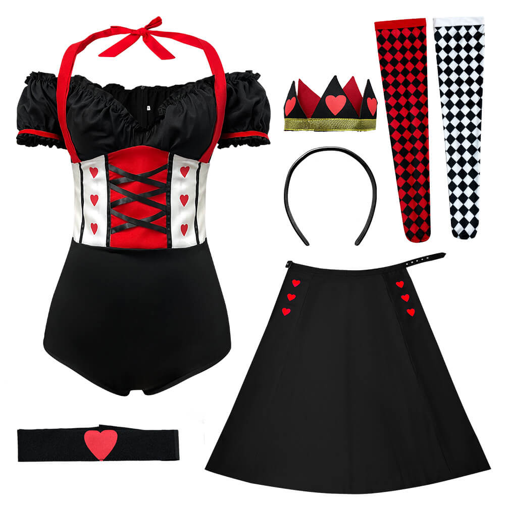 Queen of Hearts Halloween Cosplay Costume | Gthic.com