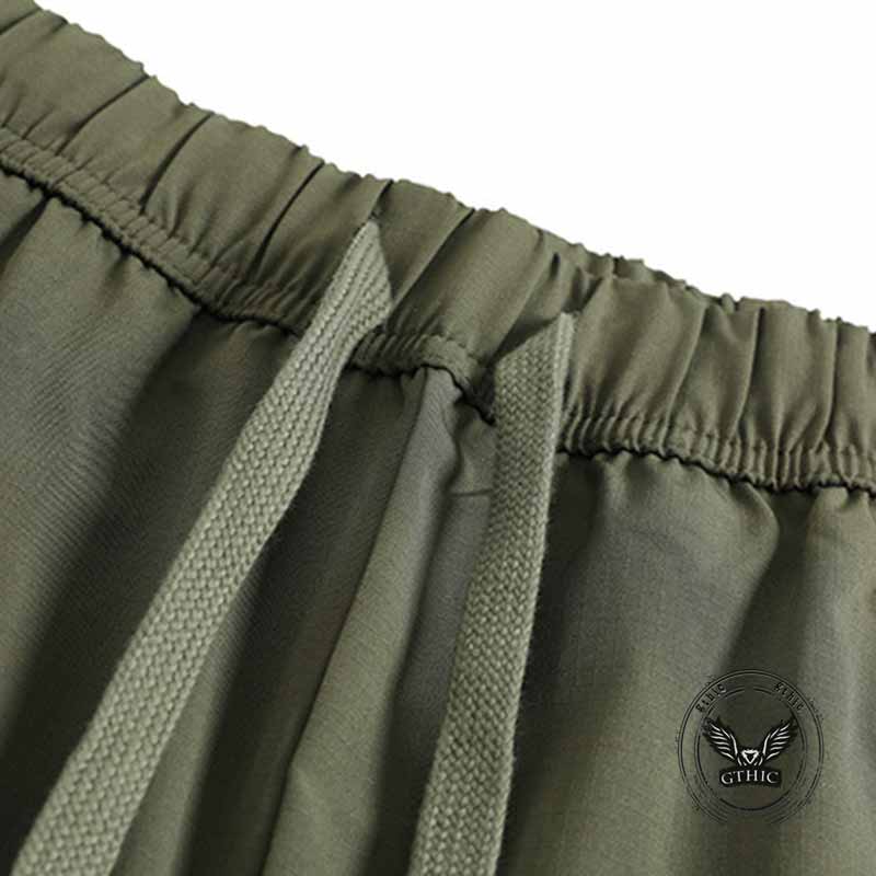 Quick Dry Casual Multi-Zipper Pocket Cargo Shorts