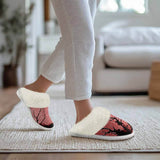 Red Sky Night Forest Cotton Slipper | Gthic.com