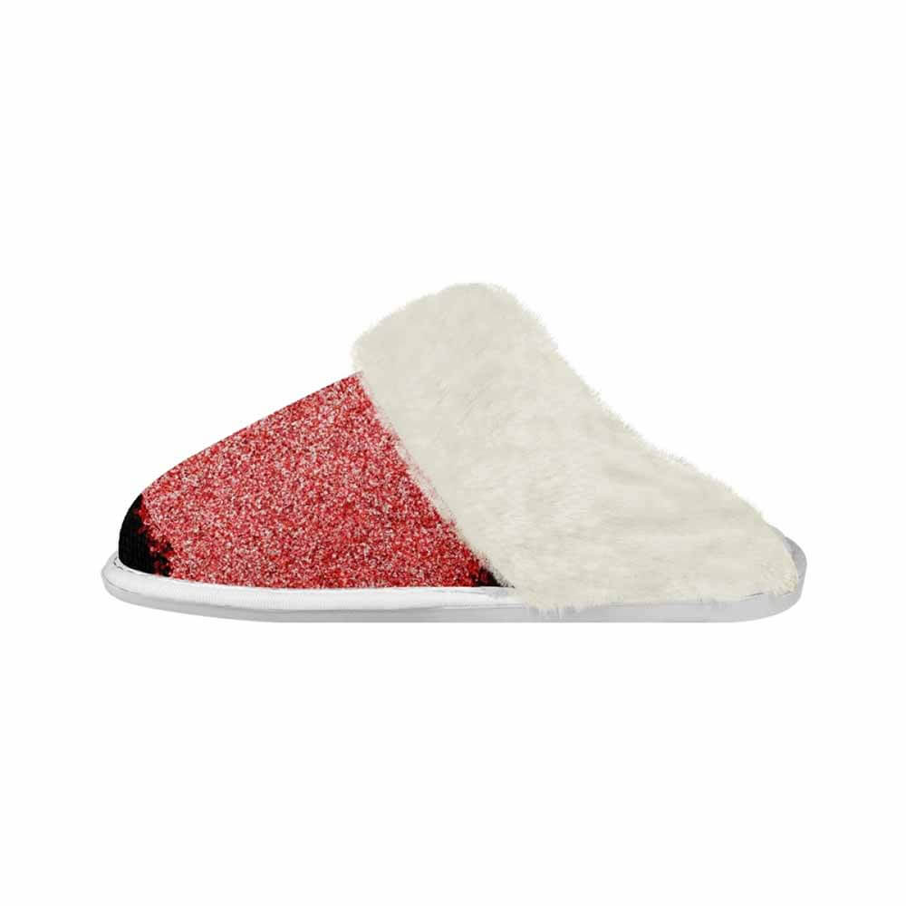 Red Sky Night Forest Cotton Slipper | Gthic.com