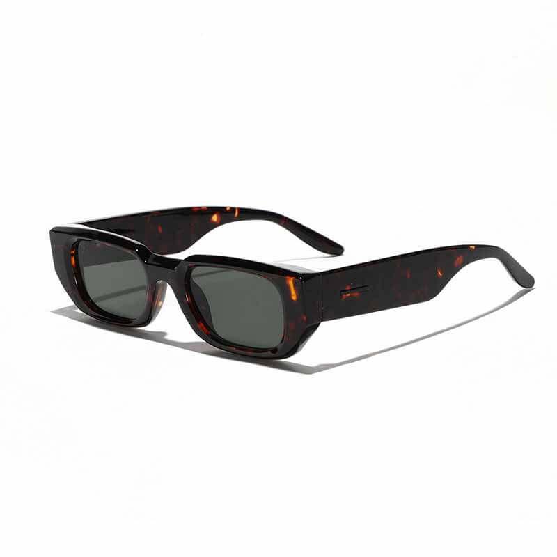 Retro All-Match Square Frame PC Sunglasses