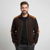 Retro Corduroy Long-Sleeved Zipper Casual Jacket | Gthic.com