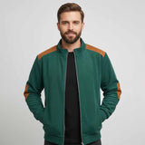 Retro Corduroy Long-Sleeved Zipper Casual Jacket